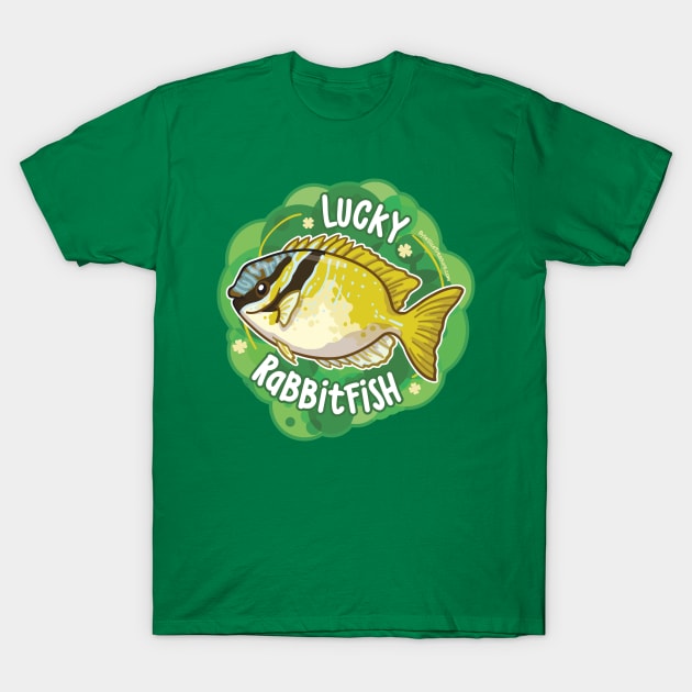 Lucky Rabbitfish T-Shirt by bytesizetreasure